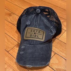 Sota Girl Distressed Navy Cap